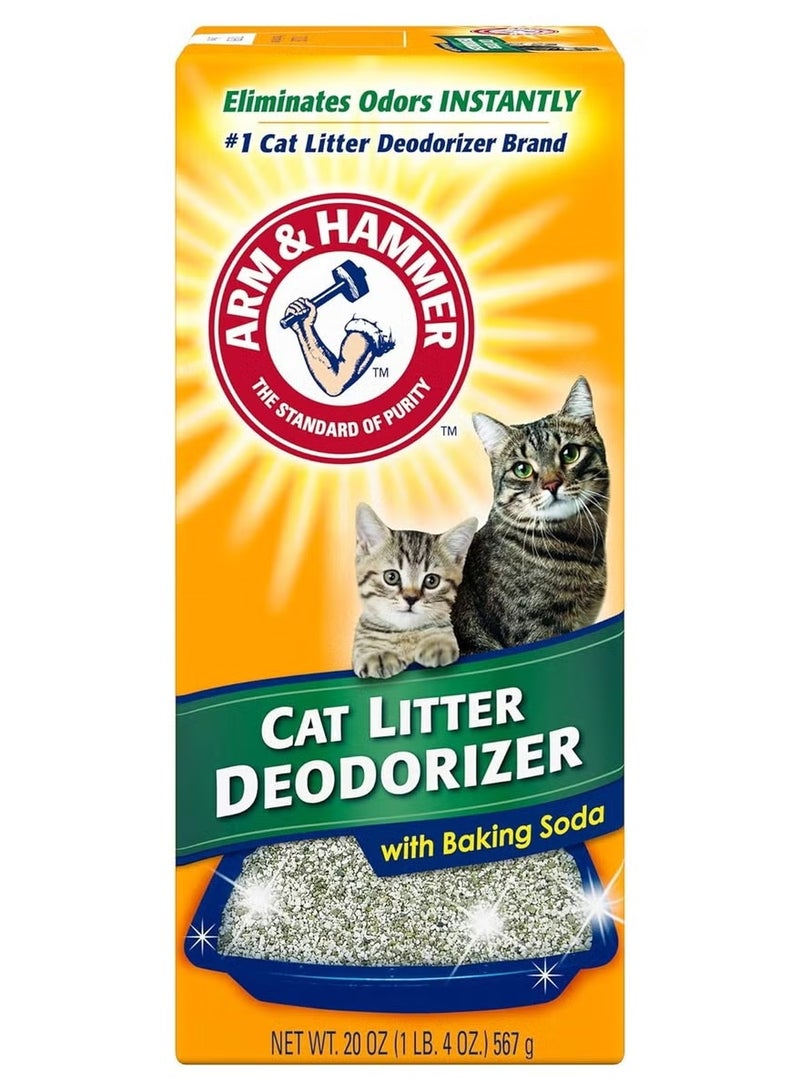 Arm & Hammer Cat Litter Deodorizer Powder, With Baking Soda, 567gm - Image 1